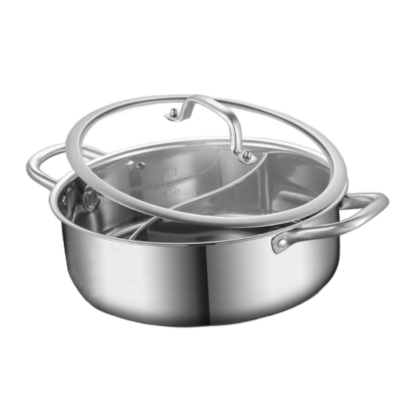 Hot Pot with Divider Gas Stock - Home Cooking Gas 评论和价格